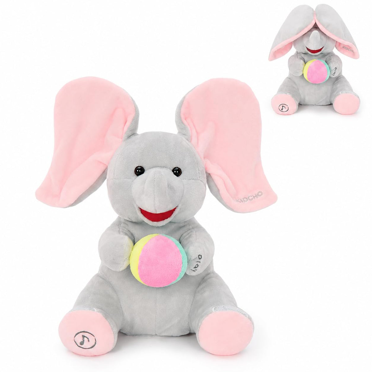 Corgi Plush Toy, 11.8" Electronic Interactive Sensory Toy for Kids