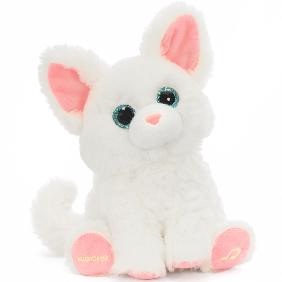 Corgi Plush Toy, 11.8" Electronic Interactive Sensory Toy for Kids