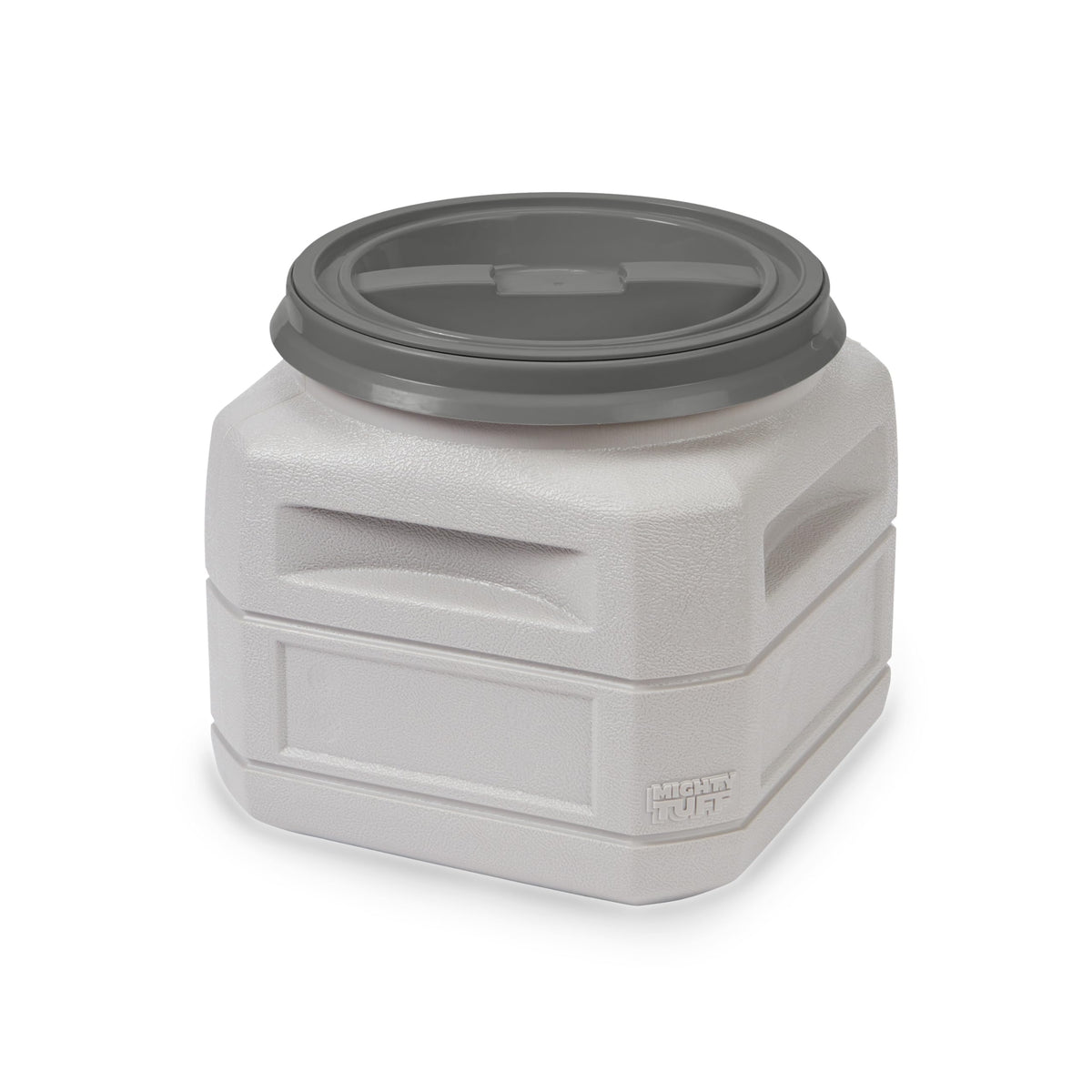 Mighty Tuff Airtight Dog Food Storage Container – 13 Gal, up to 54 lb Capacity – Cat and Dog Food Container with Twist Lid & Handles – BPA-Free, Made in USA