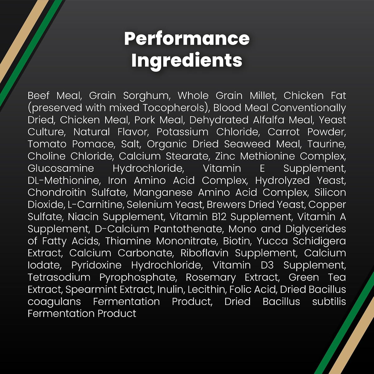VICTOR Performance Dry Dog Food - Beef, Chicken & Pork Meal, 40 lb