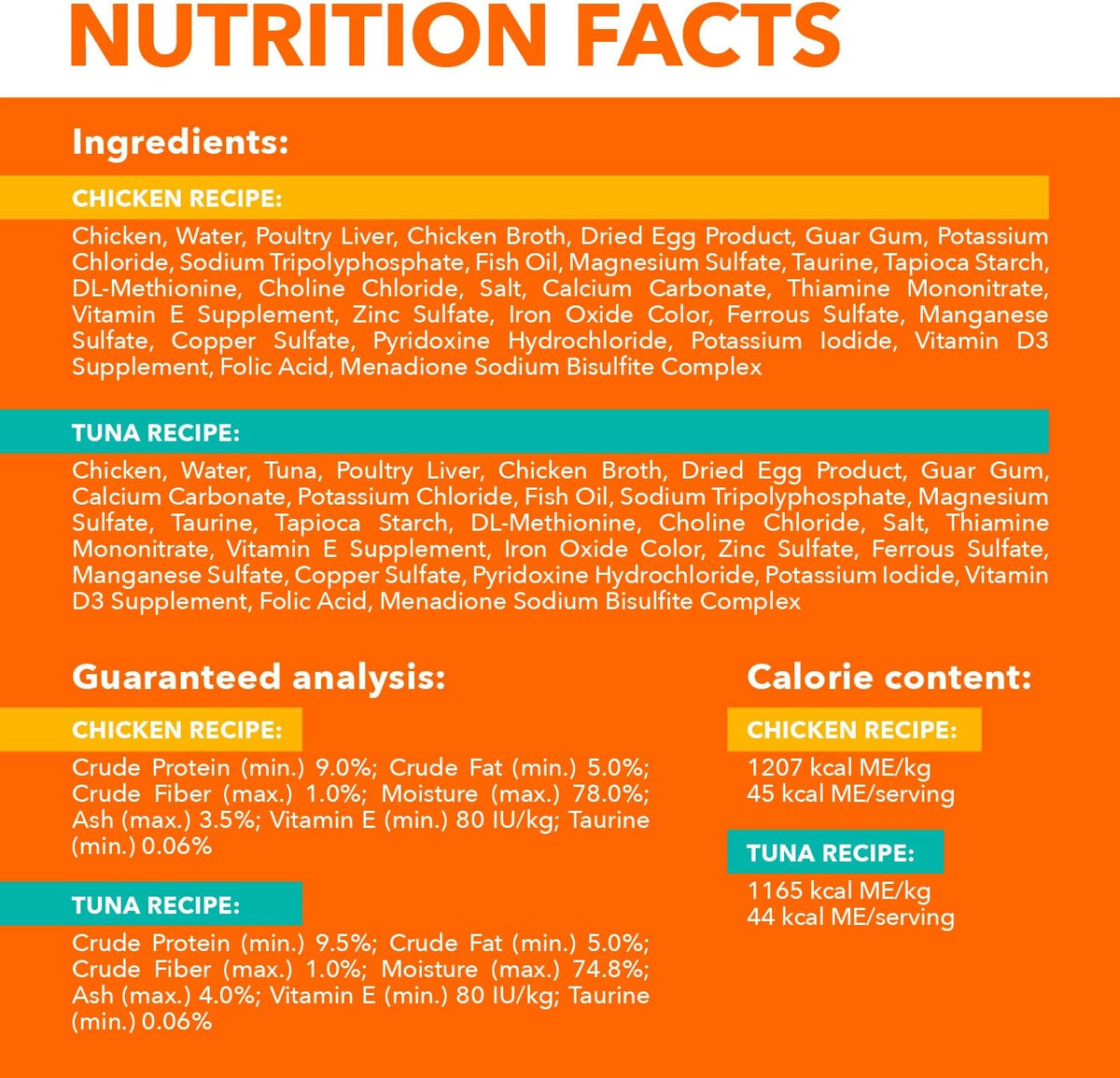 IAMS Perfect Portions Pate Wet Cat Food, Variety, 12 Count, 2-Pack | Grain-free, prebiotics & beet pulp for easy digestion, Omega 6 & 3 for skin & coat, snap-peel-serve 2.6 oz. twin-pack trays