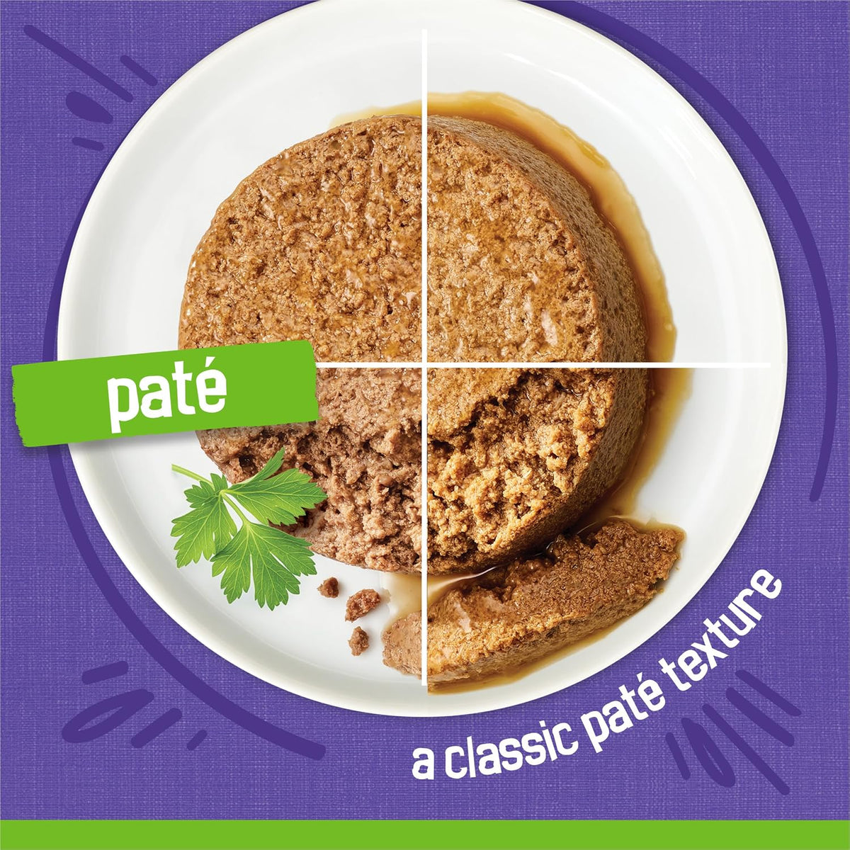 Purina Friskies Pate Variety Pack Seafood Chicken Cat Food, 48 Ct, 5.5 oz | Smooth pate texture in seafood and chicken flavors delivers complete balanced nutrition, supports weight management