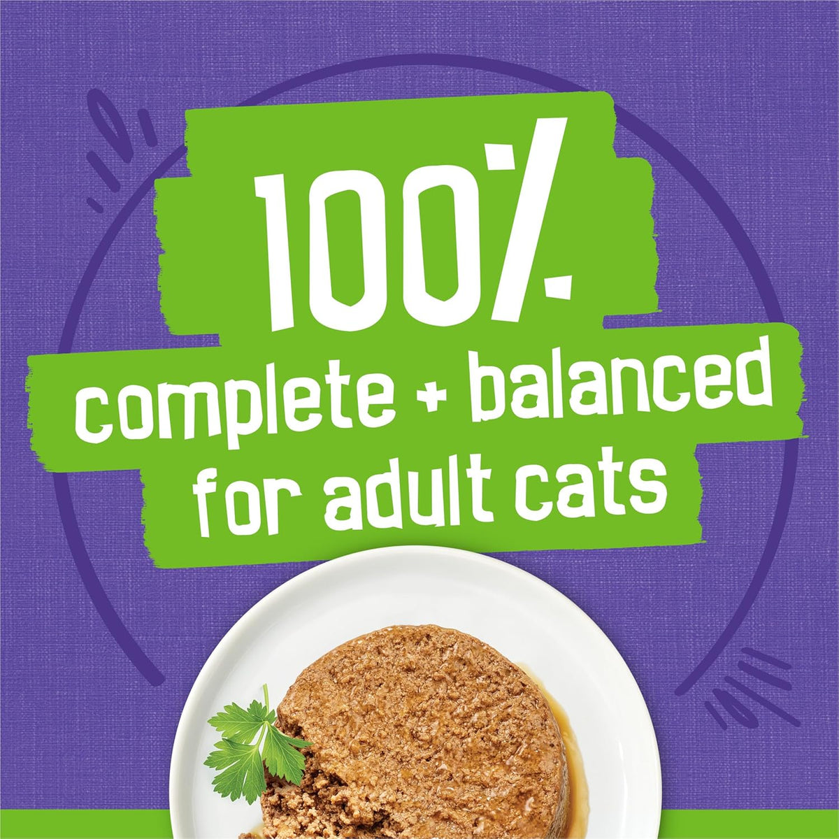 Purina Friskies Pate Variety Pack Seafood Chicken Cat Food, 48 Ct, 5.5 oz | Smooth pate texture in seafood and chicken flavors delivers complete balanced nutrition, supports weight management